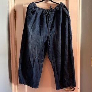 GAP Horseshoe Drawstring Jeans